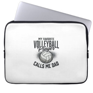Volleyball-Vater Mein Lieblingsspieler nennt mich  Laptopschutzhülle