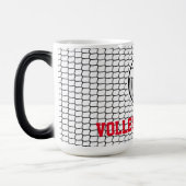 VOLLEYBALL VATER Net Player NUMMER Ball Sports Fun Verwandlungstasse (Links)