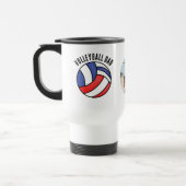 Volleyball-Vater Reisebecher (Links)