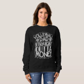 Volleyball-Vater Sweatshirt (Vorne ganz)