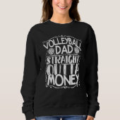 Volleyball-Vater Sweatshirt (Vorderseite)
