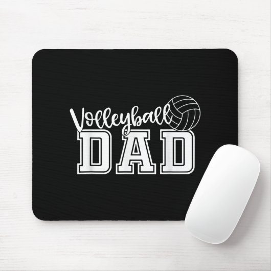 Volleyball Vater Volleyball Pater Lover Mousepad (Mit Mouse)