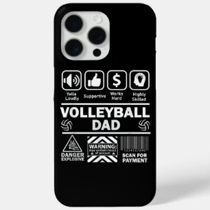 Volleyball-Vater Witziger Inhalt des Sportvaters Case-Mate iPhone Hülle