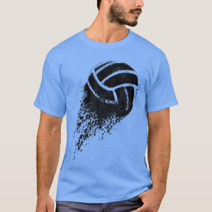 Volleyball Vintage Retro Sport Volleyball Spieler T-Shirt