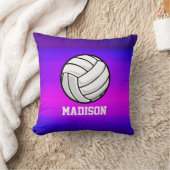 Volleyball, Violet Blue und Magenta Kissen (Decke)