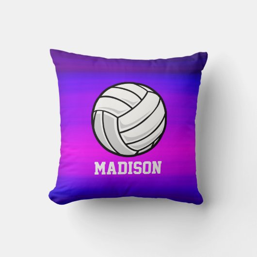Volleyball, Violet Blue und Magenta Kissen (Vorderseite)