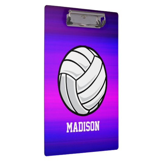 Volleyball, Violet Blue und Magenta Klemmbrett (Rechts)