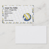 Volleyball-Visitenkarte Visitenkarte (Vorne/Hinten)