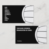 Volleyball-Visitenkarte Visitenkarte (Vorne/Hinten)