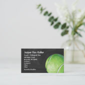 Volleyball-Visitenkarte Visitenkarte (Stehend Vorderseite)