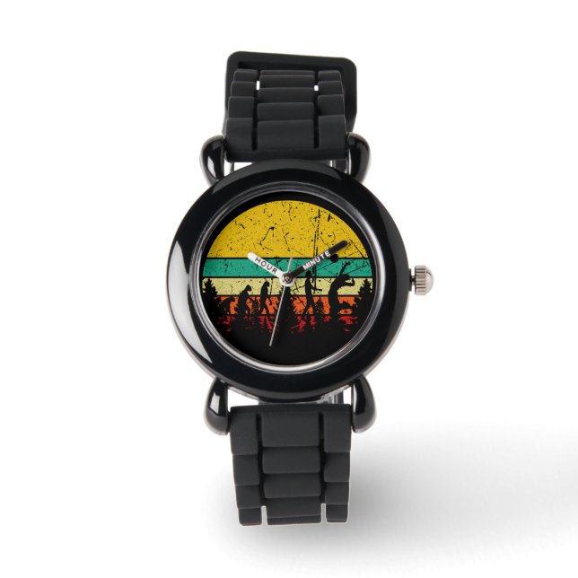 Volleyball - Volleyball-Evolution Armbanduhr (Vorderseite)