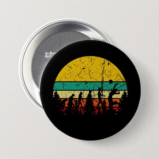 Volleyball - Volleyball-Evolution Button (Vorne & Hinten)