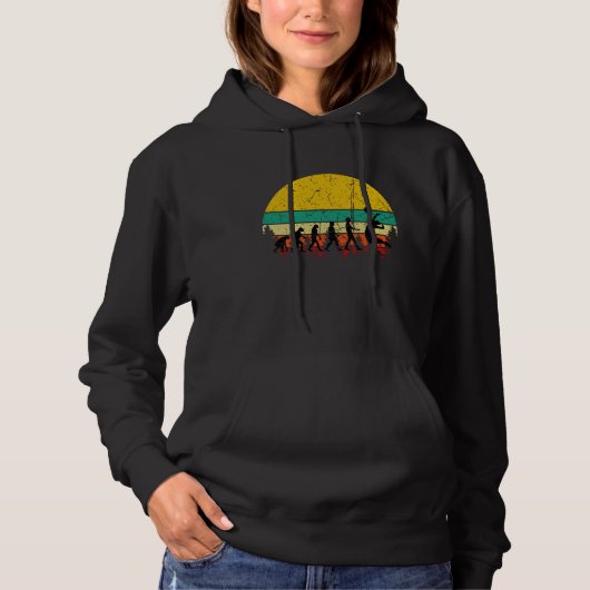 Volleyball - Volleyball-Evolution Hoodie (Vorderseite)