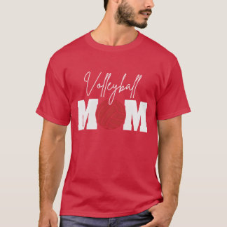 Volleyball Volleyball Game Mama Mother Mama Famili T-Shirt