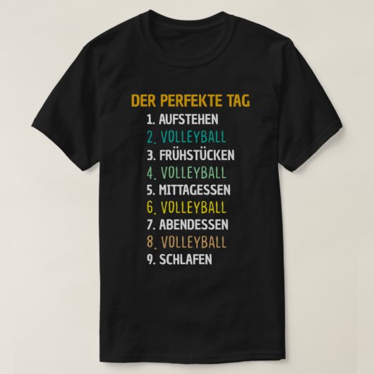 Volleyball volleyball player gift Classic TShirt (Design vorne)