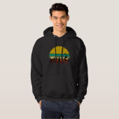 Volleyball Volleyball Retro Hoodie (Vorne ganz)