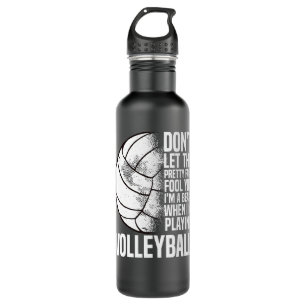 Volleyball Volleyball Spieler Girl Training Sport Edelstahlflasche