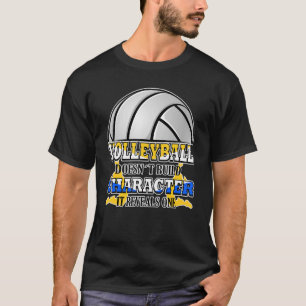 Volleyball Volleyball Team Grafische Sportarten T-Shirt