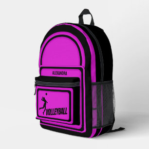 Volleyball, Volleyballspielerin, Mädchen, Geburtst Bedruckter Rucksack