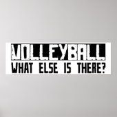 Volleyball Was gibt es sonst noch? Poster (Vorne)