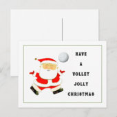 Volleyball Weihnachten (Vorne/Hinten)