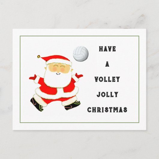 Volleyball Weihnachten (Vorderseite)