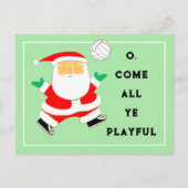 Volleyball Weihnachten (Vorderseite)