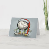 Volleyball Weihnachten (Vorderseite)