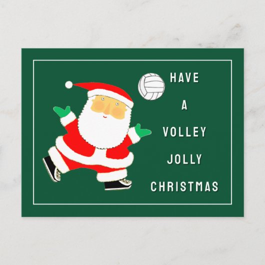 Volleyball Weihnachten (Vorderseite)