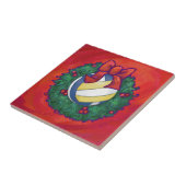 Volleyball Weihnachten Fliese (Seite)
