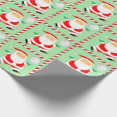 Volleyball Weihnachten Geschenkpapier (Ecke)