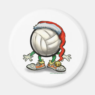 Volleyball Weihnachten Magnet