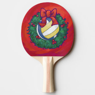 Volleyball Weihnachten Tischtennis Schläger