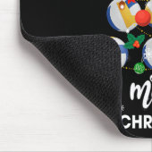 Volleyball Weihnachtsbaum Weihnachtsgeschenk Mousepad (Ecke)