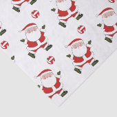 Volleyball Weihnachtsfeiertag Seidenpapier (Ausschnitt)