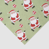 Volleyball Weihnachtsfeiertag Seidenpapier (Ausschnitt)