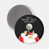 Volleyball Weihnachtsfest Kleine Geschenk Magnet (Vorderseite/Rückseite)