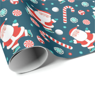 Volleyball Weihnachtsgeschenk Wrapping Paper Geschenkpapier