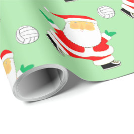 Volleyball Weihnachtsgeschenk Wrapping Paper Geschenkpapier