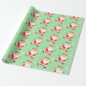 Volleyball Weihnachtsgeschenk Wrapping Paper Geschenkpapier (Ungerollt)