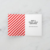 Volleyball Weihnachtsgeschenkkarten Feiertagskarte (Innenseite)