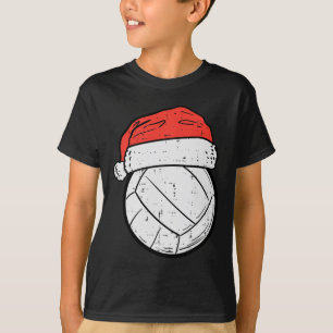 Volleyball Weihnachtsmannmütze Sport Weihnachten W T-Shirt