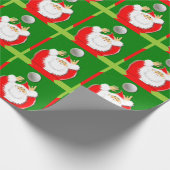 Volleyball Weihnachtspapier Geschenkpapier (Ecke)