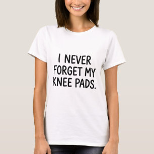 Volleyball Weiße Lüge Vergiss Nie Knieschoner T-Shirt