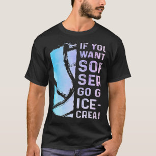 Volleyball, wenn man eine Soft Serve Ice Cream Men T-Shirt