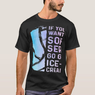 Volleyball, wenn man eine Soft Serve Ice Cream Men T-Shirt