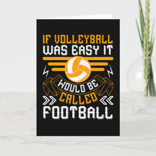 Volleyball - wenn Volleyball einfach war Karte