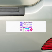 Volleyball-Wiederholen Autoaufkleber (Auf Auto)