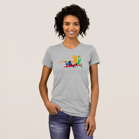 Volleyball | Wonen's Slim Fit T-Shirt (Vorne ganz)