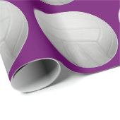 Volleyball Wrapping Paper Geschenkpapier (Rolleneckpunkt)